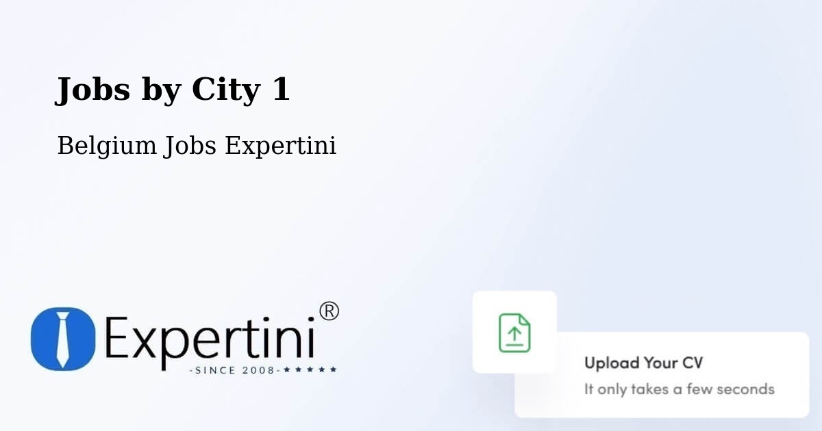 City Jobs in Belgium - Expertini